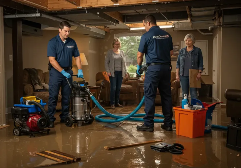 Basement Water Extraction and Removal Techniques process in New Carlisle, IN